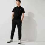 Lacoste פולו ספורטיבי נושם עמיד בפני שחיקה DZ4D0D165 שחור 031 גברים - Image 2