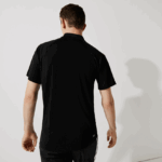 Lacoste פולו ספורטיבי נושם עמיד בפני שחיקה DZ4D0D165 שחור 031 גברים - Image 3