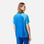 Lacoste פולו פוליאסטר ממוחזר טניס עם טכנולוגיה יבשה במיוחד DZ4D0D138 כחול צהוב aw9 גברים - Image 3