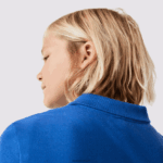 Lacoste פולו פטי פיקה בכושר רגיל DZ4D0D2943 כחול k1q ילדים - Image 5
