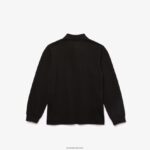 Lacoste פולו פטי פיקה בכושר רגיל DZ4D0D2945 שחור 031 ילדים - Image 2
