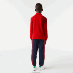 Lacoste פולו פטי פיקה בכושר רגיל DZ4D0D2952 אדום 240 ילדים - Image 3