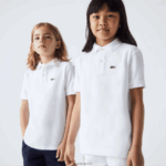 Lacoste פולו פטי פיקה בכושר רגיל DZ4D0D3000 לבן 001 ילדים