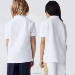 Lacoste פולו פטי פיקה בכושר רגיל DZ4D0D3000 לבן 001 ילדים - Image 3