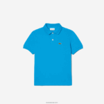 Lacoste פולו פטי פיקה בכושר רגיל DZ4D0D3010 כחול זבה ילדים