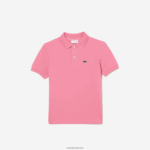 Lacoste פולו פטי פיקה בכושר רגיל DZ4D0D3024 ורוד 2r3 ילדים