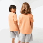 Lacoste פולו פטי פיקה בכושר רגיל DZ4D0D3123 כתום בהיר heb ילדים - Image 2