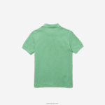 Lacoste פולו פטי פיקה בכושר רגיל DZ4D0D3124 ירוק ttf ילדים - Image 2