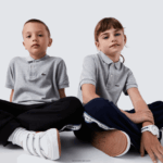 Lacoste פולו פטי פיקה בכושר רגיל DZ4D0D3126 chine אפור cca ילדים