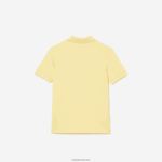 Lacoste פולו פטי פיקה בכושר רגיל DZ4D0D3131 צהוב 107 ילדים - Image 5