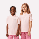 Lacoste פולו פטי פיקה בכושר רגיל DZ4D0D3137 ורוד בהיר t03 ילדים