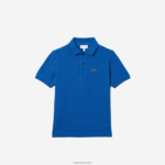 Lacoste פולו פטי פיקה בכושר רגיל DZ4D0D3174 כחול k1q ילדים