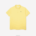 Lacoste פולו פטי פיקה כותנה - פלוס סייז - גבוה DZ4D0D186 צהוב 107 גברים