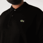 Lacoste פולו פטי פיקה כותנה - פלוס סייז - גבוה DZ4D0D188 שחור 031 גברים - Image 4