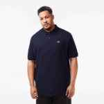 Lacoste פולו פטי פיקה כותנה - פלוס סייז - גבוה DZ4D0D189 כחול כהה 166 גברים