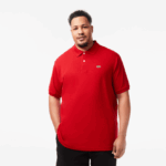 Lacoste פולו פטי פיקה כותנה - פלוס סייז - גבוה DZ4D0D204 אדום 240 גברים