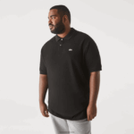 Lacoste פולו פטי פיקה כותנה - פלוס סייז - גדול DZ4D0D170 שחור 031 גברים - Image 2