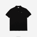 Lacoste פולו פטי פיקה כותנה - פלוס סייז - גדול DZ4D0D170 שחור 031 גברים - Image 3