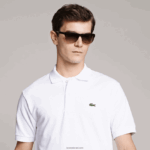 Lacoste פולו פטי פיקה כותנה - פלוס סייז - גדול DZ4D0D169 לבן 001 גברים - Image 5