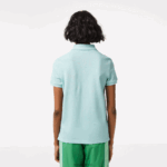 Lacoste פולו פטי פיקה כותנה רכה בהתאמה רגילה DZ4D0D2362 מנטה lgf נשים - Image 3