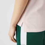 Lacoste פולו פטי פיקה כותנה רכה בהתאמה רגילה DZ4D0D2495 אדי ורוד בהיר נשים - Image 4