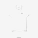 Lacoste פולו פטי פיקה כותנה רכה בהתאמה רגילה DZ4D0D2363 לבן 001 נשים - Image 5