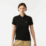 Lacoste פולו פטי פיקה כותנה רכה בהתאמה רגילה DZ4D0D2364 שחור 031 נשים