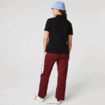 Lacoste פולו פיקה כותנה מתיחה בגזרה דקיקה DZ4D0D2469 שחור 031 נשים - Image 6