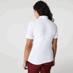 Lacoste פולו פיקה כותנה מתיחה בגזרה דקיקה DZ4D0D2468 לבן 001 נשים - Image 6