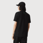 Lacoste פולו פיקה מכותנה אורגנית מתיחה בגזרה דקיקה DZ4D0D598 שחור 031 גברים - Image 3