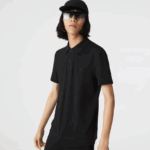 Lacoste פולו פיקה מכותנה אורגנית מתיחה בגזרה דקיקה DZ4D0D598 שחור 031 גברים - Image 6