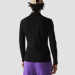 Lacoste פולו פיקה מתיחה בגזרה דקיקה DZ4D0D2478 שחור 031 נשים - Image 3