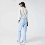 Lacoste פולו פיקה מתיחה בגזרה דקיקה DZ4D0D2480 לבן 70V נשים - Image 3
