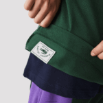 Lacoste פולו l.12.12 מקורי עם פיקה כותנה כבדה DZ4D0D252 ירוק 132 גברים - Image 4