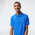 Lacoste פולו l.12.12 מקורי DZ4D0D191 כחול kxb גברים - Image 2