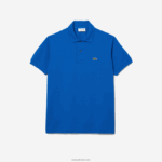 Lacoste פולו l.12.12 מקורי DZ4D0D191 כחול kxb גברים - Image 4