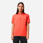 Lacoste פולו l.12.12 מקורי DZ4D0D221 כתום 02k גברים