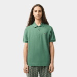 Lacoste פולו l.12.12 מקורי DZ4D0D58 ירוק חאקי kx5 גברים