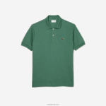Lacoste פולו l.12.12 מקורי DZ4D0D58 ירוק חאקי kx5 גברים - Image 3