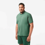 Lacoste פולו l.12.12 מקורי DZ4D0D58 ירוק חאקי kx5 גברים - Image 5