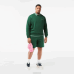 Lacoste פולו l.12.12 מקורי DZ4D0D58 ירוק חאקי kx5 גברים - Image 6