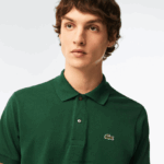 Lacoste פולו l.12.12 מקורי DZ4D0D601 ירוק 132 גברים - Image 2