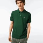 Lacoste פולו l.12.12 מקורי DZ4D0D601 ירוק 132 גברים