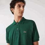 Lacoste פולו l.12.12 מקורי DZ4D0D601 ירוק 132 גברים - Image 4