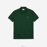 Lacoste פולו l.12.12 מקורי DZ4D0D601 ירוק 132 גברים - Image 5