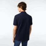 Lacoste פולו l.12.12 מקורי DZ4D0D60 כחול כהה 166 גברים - Image 2