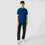 Lacoste פולו l.12.12 מקורי DZ4D0D642 כחול z1g גברים - Image 2