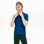 Lacoste פולו l.12.12 מקורי DZ4D0D642 כחול z1g גברים - Image 5