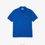 Lacoste פולו l.12.12 מקורי DZ4D0D654 כחול k1q גברים - Image 2