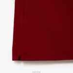 Lacoste פולו l.12.12 מקורי DZ4D0D656 בורדו 476 גברים - Image 4